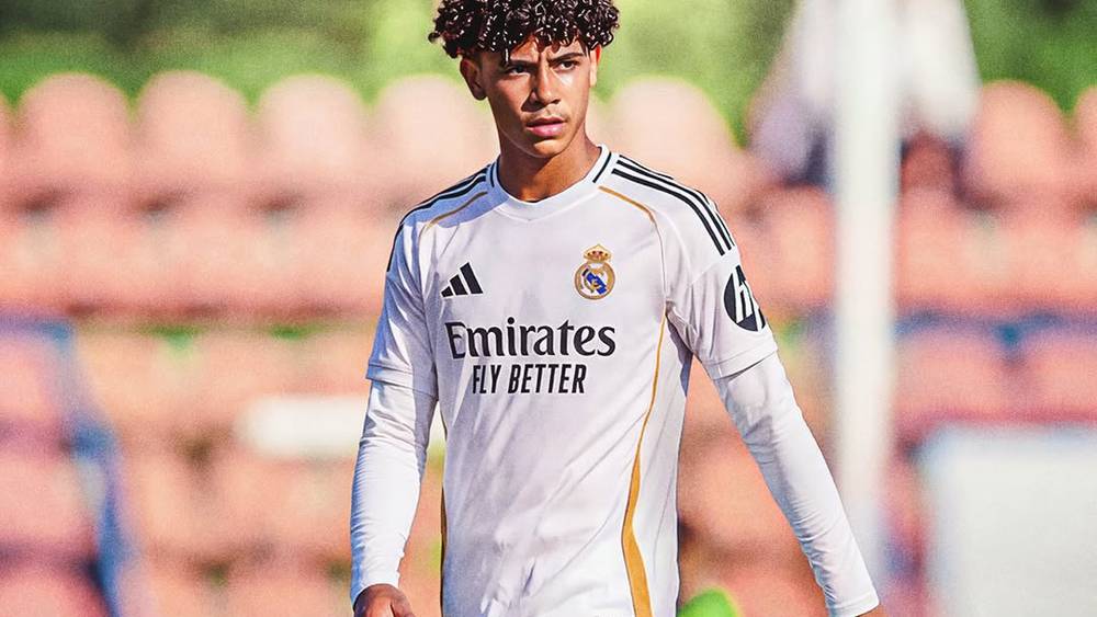 كريستيانو جونيور يتدرب في أكاديمية ريال مدريد