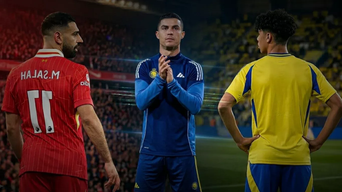 ماذا يحدث إذا انضم محمد صلاح ونجل كريستيانو رونالدو إلى نادي النصر؟