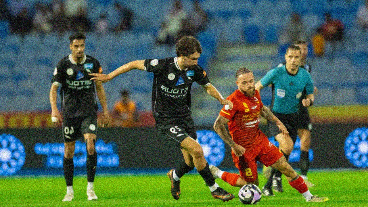 ماذا حدث في المباراة بين القادسية والشباب؟