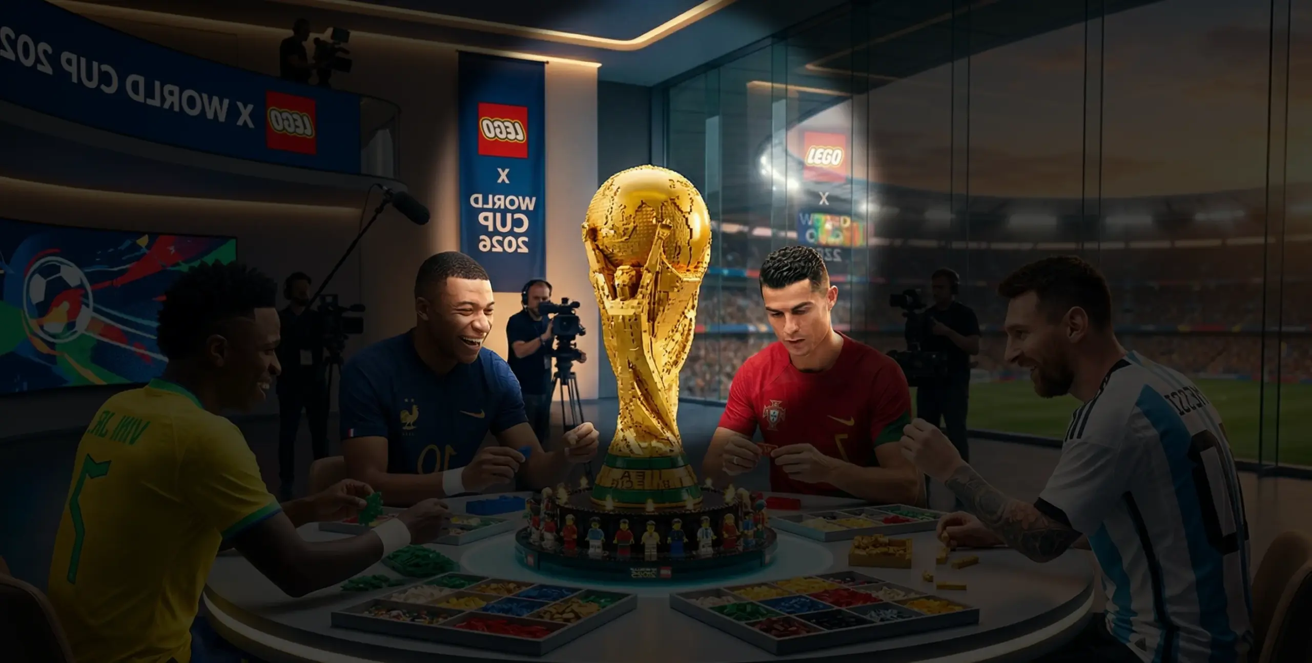 22 مليون يورو: الرقم الذي جمع رونالدو وميسي ومبابي وفينيسيوس في حملة واحدة